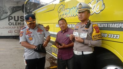 Polresta Cirebon dan Dishub Pastikan Keselamatan Angkutan Umum dan Jalur Wisata