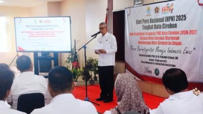 PWI Mitra Terbaik Pemkot Cirebon, Agus Mulyadi : Teruskan dan Jaga Kemitraan yang Sudah Terjalin Baik