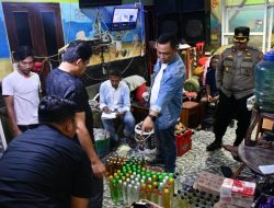 Gerebek Rumah Penyimpanan Miras, Polresta Cirebon Sita 618 Botol