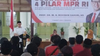 Sosialisasi 4 Pilar, Prof. Rokhmin Tekankan Pentingnya Menjaga Persatuan dan Gotong Royong