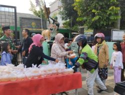 Serbu Takjil Gratis, Komunitas Tebar Kebaikan di Jalan Cipto Mangunkusumo Kota Cirebon