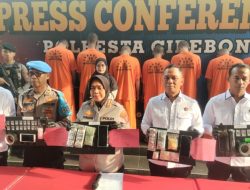 9 Pria Diciduk Polisi, Perdagangkan Sabu hingga Penyalahgunaan Obat di Cirebon