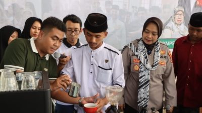 Police Goes to Pesantren : Pesan Kapolresta Cirebon di Balik Hangatnya Secangkir Kopi