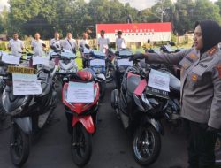 Polres Cirebon Ungkap 34 Unit R2 Hasil Curanmor, Modus Kekerasan hingga Kunci Palsu
