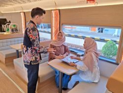 Makan di Atas Rel Rasa Hotel Bintang Lima! KAI Daop 3 Cirebon Resmi Hadirkan Kereta Makan Premium