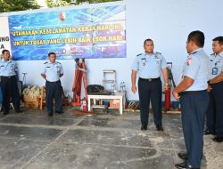 Cek Pos TNI AU di Penggung, Pesan Ini yang Disampaikan Danlanud Sugiri Sukani ke Para Anggota