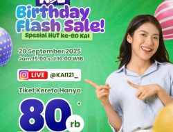 Tiket Kereta Murah Diberlakukan, KAI Daop 3 Cirebon Beri Diskon 20 Persen