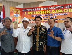 Mulus, H. Agus Kurniawan Budiman Terpilih Jadi Ketua KONI Kabupaten Cirebon Masa Bakti 2025-2029