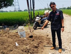 LSM GERAM Kritisi Proyek Peningkatan Jalan Bunder-Luwung Kencana yang Diduga Gunakan Material Asal-asalan