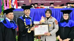 Kombes Sumarni Diberi Penghargaan Tokoh Teladan Peduli Generasi Muda oleh Universitas Muhammadiyah Cirebon