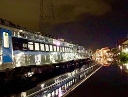 Jalur Kereta Semarang Tawang-Alastua Mulai Normal, Genangan Air Sudah Menyusut