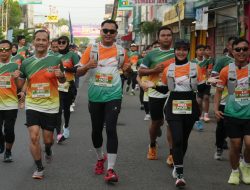 Ratusan Peserta Ikuti Cirebon Fun Run 2025 yang Digelar KAI Daop 3 Cirebon