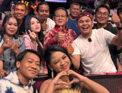 Prof. Rokhmin Datang ke Acara Dangdut Academy 7 Indosiar untuk Beri Dukungan ke Penyanyi Dede April