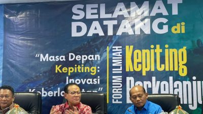Indonesia Bisa Jadi Produsen Kepiting Terbesar di Dunia, Pakar Kelautan dan Perikanan Prof. Rokhmin Beri Jurus Jitunya