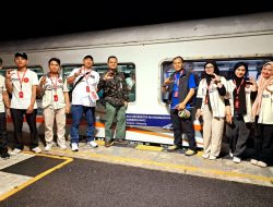 PT. KAI Apresiasi Civitas Akademik UMC Gunakan Kereta Luar Biasa dalam Perjalanan ke Jawa Timur