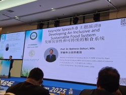 Prof. Rokhmin Bicara Ketahanan Pangan Dunia di KTT Global Pertanian Berkelanjutan di Hainan Tiongkok