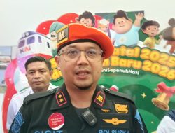 Vice President Daop 3 Cirebon Pimpin Apel Gelar Pasukan Nataru di Stasiun Kejaksan