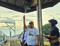 KAI Daop 3 Cirebon Luncurkan KA Ranggajati dengan Kereta Stainless Steel New Generation