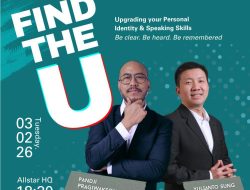 Allstar Miracle Gelar Event Bertajuk Find The U, Panji Pragiwaksono Tampil sebagai Pembicara