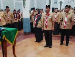 Effendi Edo Dilantik Jadi Ketua Mabimcab, Kadini Pimpin Kwarcab Gerakan Pramuka Kota Cirebon