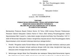 Kadis Budpar Ingatkan Operasional Tempat Hiburan Malam H+3 Lebaran