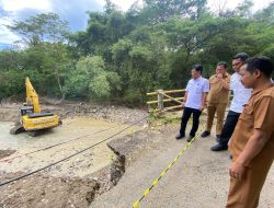 Wali Kota Cirebon Pantau Perbaikan Jembatan Lebakngok