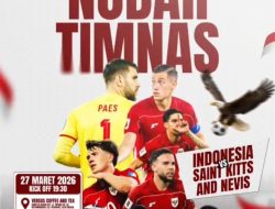 Versus Coffee and Tea Gelar Nobar Timnas vs Saint Kitts & Nevis pada Jumat Malam Ini, 27 Maret 2026