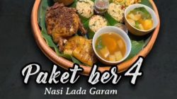 Black Eagle Bistro Tawarkan Paket Makan Ber-4 Nasi Lada Garam & Ayam Bekakak, Makan Seru Rame-rame !