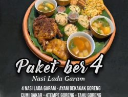 Black Eagle Bistro Tawarkan Paket Makan Ber-4 Nasi Lada Garam & Ayam Bekakak, Makan Seru Rame-rame !