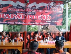 Pengurus MPC Pemuda Pancasila Kab. Cirebon Gelar Rapat Pleno, M. Toat : Fokus Penguatan Internal organisasi