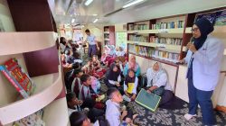 KAI Kenalkan Rail Library ke Ratusan Pelajar SD dan SMP di Subang