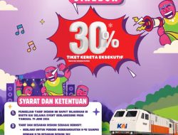 KAI Daop 3 Cirebon Hadir di Event Songlist Festival Cirebon 2026 di GCM, Siap Beri Diskon Tiket Kereta Api