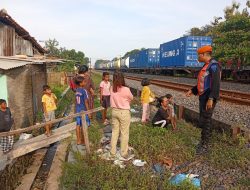Warga Diingatkan Jangan Membuang Sampah dan Melakukan Pembakaran di Sekitar Jalur Kereta Api