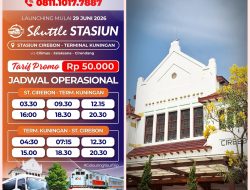 KAI Daop 3 Cirebon Gandeng Sinar Jaya Siapkan Shuttle ke Kuningan