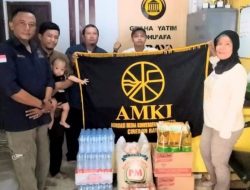AMKI Cirebon Raya Salurkan Sembako ke Graha Yatim Dhu’afa Yayasan Harapan Robbani