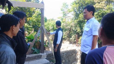 Wali Kota Cirebon Pantau Pembangunan Senderan Sungai Suba