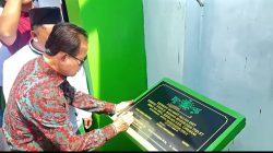 Prof. Rokhmin Resmikan Tempat Wudhu dan Fasilitas Kebersihan di MWC NU Kec. Gebang