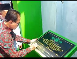 Prof. Rokhmin Resmikan Tempat Wudhu dan Fasilitas Kebersihan di MWC NU Kec. Gebang