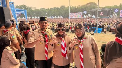 Wakil Wali Kota Cirebin Hadiri Jamnas Pramuka di Jakarta, Siti Farida : Bangun Persahabatan dan Kebersamaan
