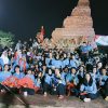 Atraksi Anggota Perguruan Genta Suci Memukau Seribuan Warga di Alun Alun Kejaksan Cirebon