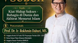 Ikuti Tausiyah Shubuh Bersama Prof. Rokhmin di Masjid Nurul Huda di Jalan Cipto Gang Terate pada 17 Agustus 2026