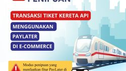 KAI Daop 3 Cirebon Ingatkan Waspadai Penipuan Transaksi Tiket Kereta secara Online Lewat PayLater
