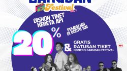 KAI Daop 3 Cirebon Hadir di Caruban Festival 2026, Beri Diskon 20 Persen bagi Pembelian Tiket Kereta