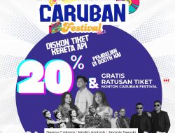 KAI Daop 3 Cirebon Hadir di Caruban Festival 2026, Beri Diskon 20 Persen bagi Pembelian Tiket Kereta