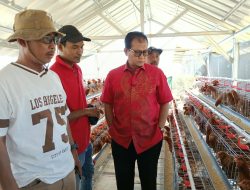 Memastikan Bantuan Berjalan dengan Baik, Prof. Rokhmin Kunjungi Kelompok Penerima Program Ayam Petelur