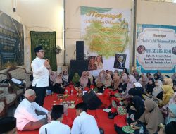 Ratusan Warga Ikuti Maulid Nabi Muhammad SAW sekaligus Haul H. Dahuri & Hj. Dasmira di Gebang Mekar