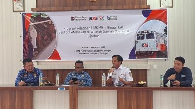 KAI Daop 3 Cirebon Gelar Pelatihan Bidang Pertanian dan Peternakan bagi UMK Mitra Binaan