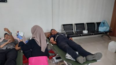 Donor Darah di 3 Stasiun, KAI Daop 3 Cirebon Kumpulkan 78 Kantong Darah