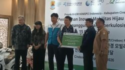 Dinkes Kab. Cirebon Dapat Bantuan 15 Motor Listrik dari Korea untuk Akselerasi Penanganan TBC dan Kusta