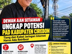 Dewan Aan Setiawan Ungkap Potensi PAD, Tiang dan Kabel Jaringan Internet Harus Ada Retribusi